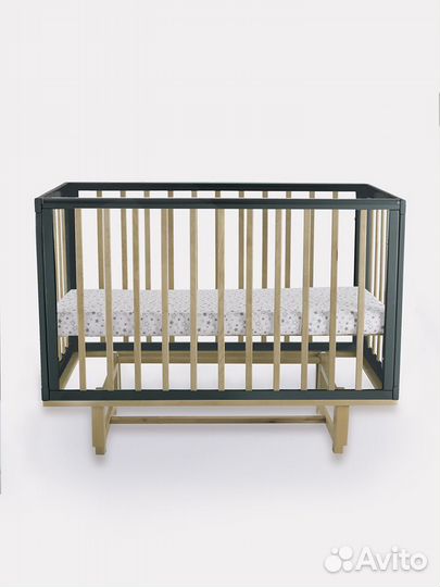 Кроватка детская Indy (серый)