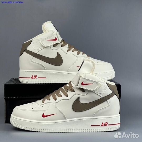 Кроссовки Nike Air Force 1 High (с мехом) (Арт.25704)