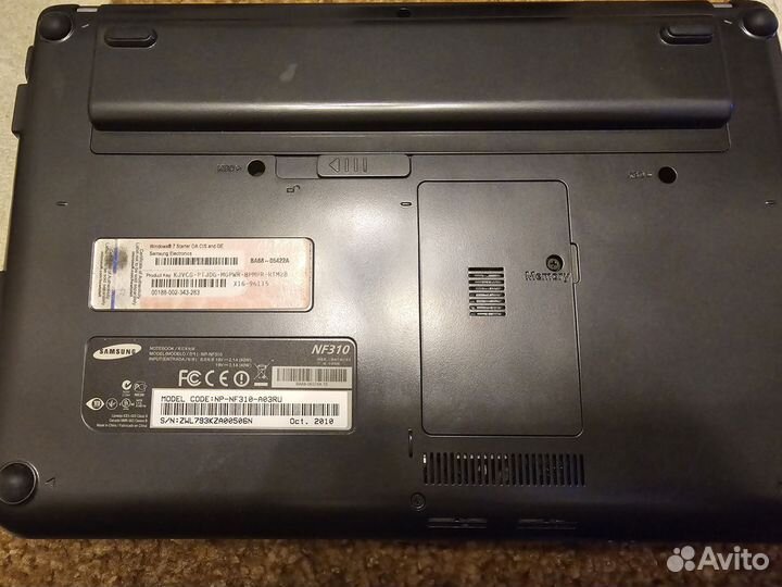 Ноутбук Samsung nf310 10.1