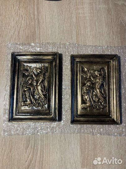 Гипсовое панно барельеф