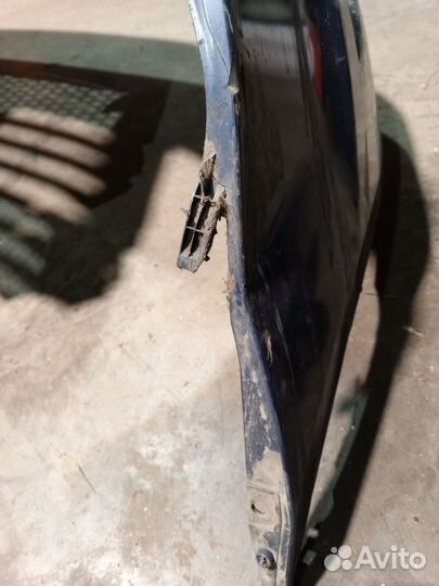 Бампер передний рено логан-дача