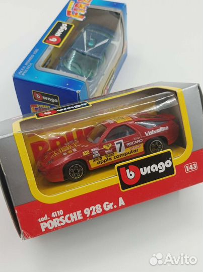 Коллекционная модель 1:43 Burago Alfa Romeo 156