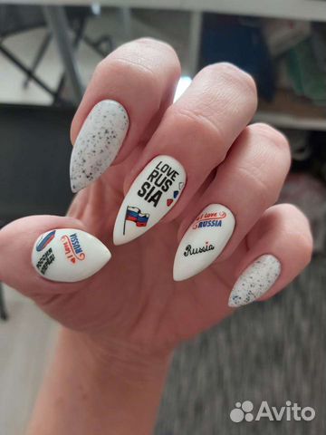 Маникюр покрытие гель лак наращивание