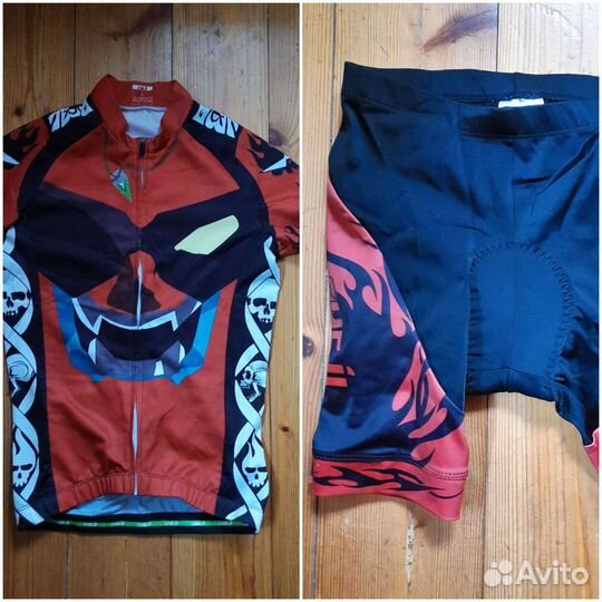 Веломайка и велошорты на мальчика, примерно 10 лет