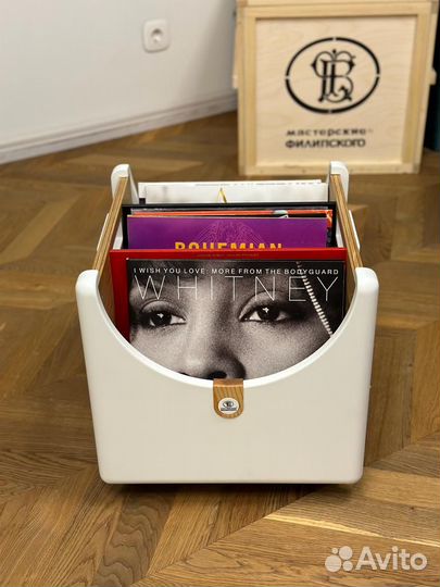 Ящик для виниловых пластинок