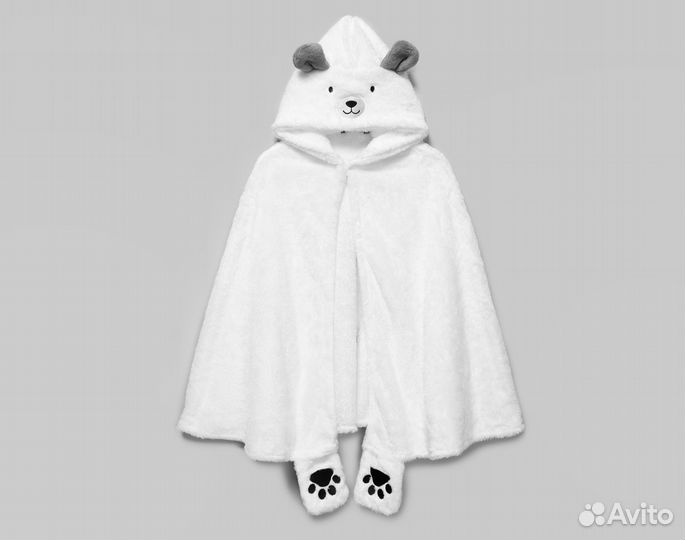 Костюм белого медведя детский