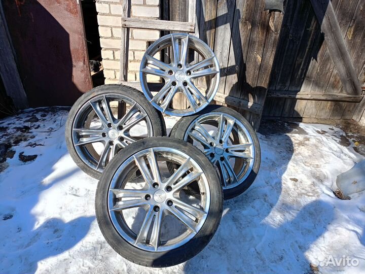 Литые диски r18 5x100 бу