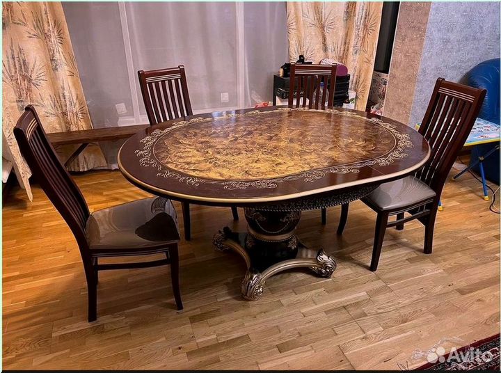 Стол обеденный раздвижной