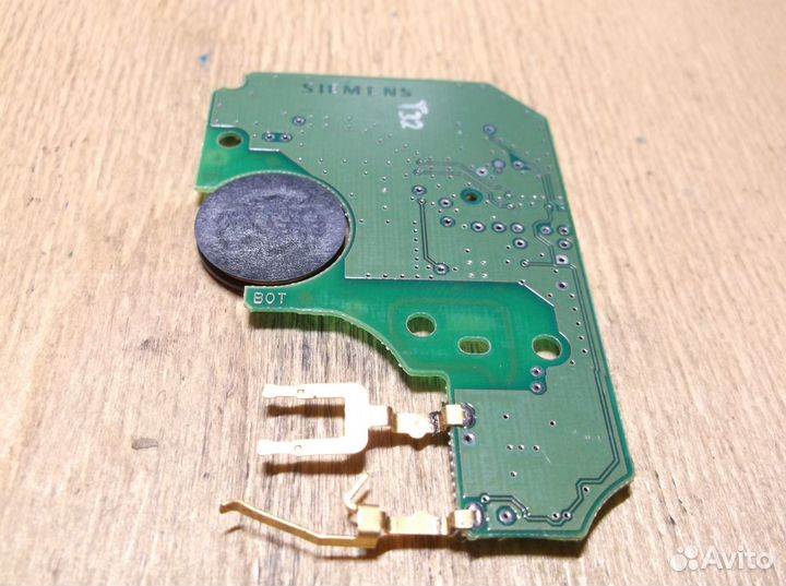 Рено Меган плата ключ-карты для ремонта