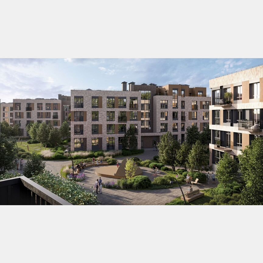 2-к. квартира, 64,9 м², 1/4 эт.