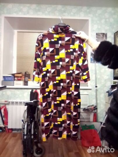 Халат домашний с молнией 48-50