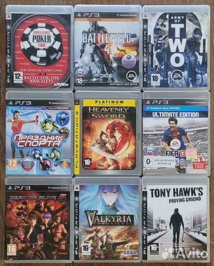 Sony PlayStation 3 игры
