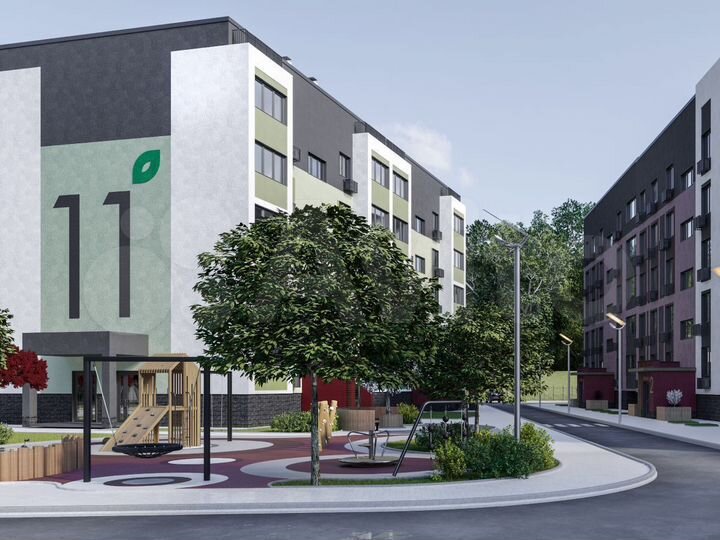 2-к. квартира, 57,4 м², 2/5 эт.