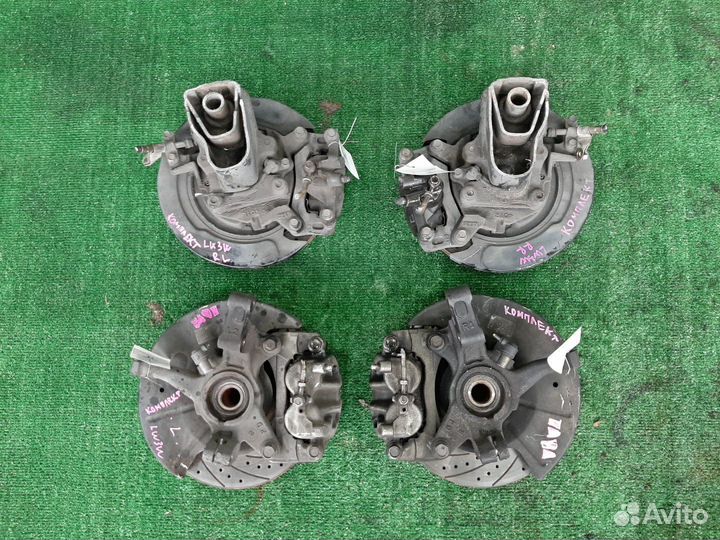 Ступица mazda MPV LW3W L3-DE 2WD левыйправый 4 шт, С насечками, С перфорацией задние дисковые контра