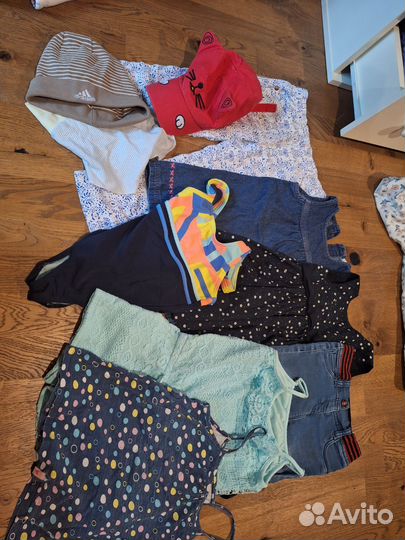Вещи пакетом для девочки 1-2 года
