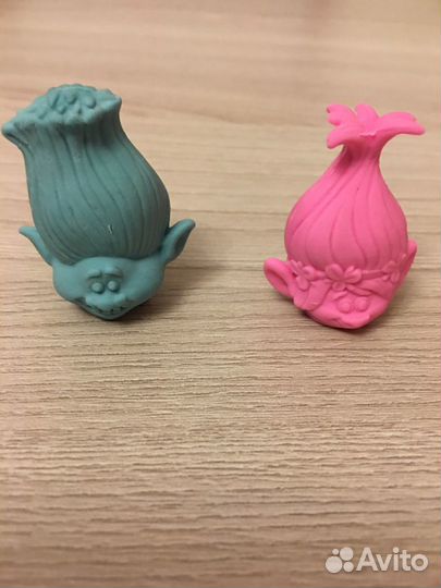 Ластики Тролли из Пятёрочки