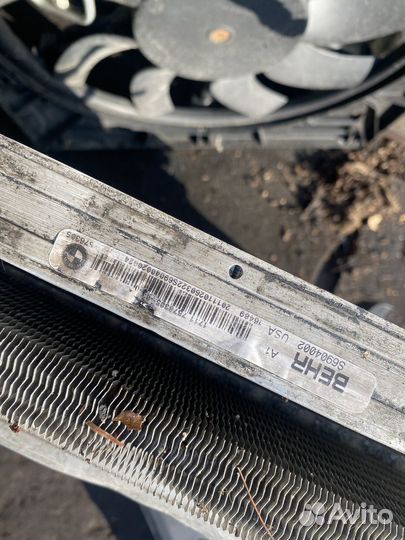 Кассета радиаторов BMW X5 E70/E72 E71 17007576304