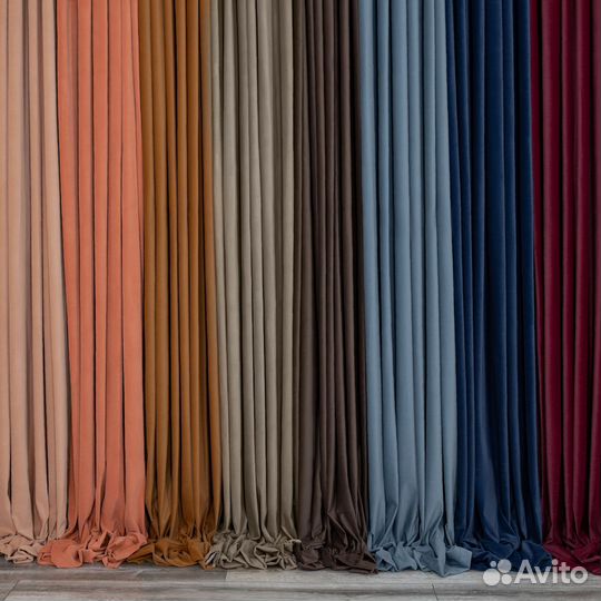 Комплект штор бархат Богема готовые и на заказ