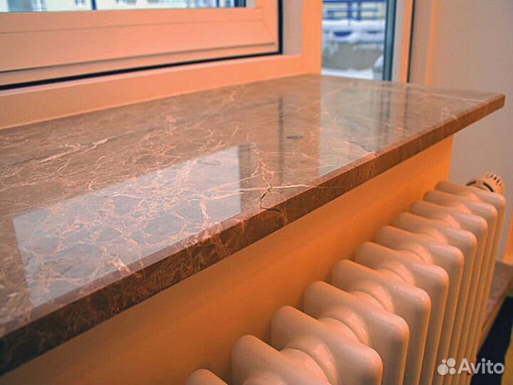 Подоконник из искусственного камня