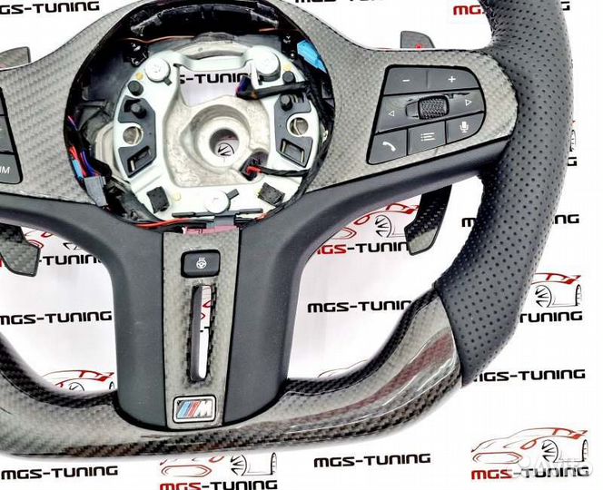 Руль с подогревом BMW X6 G06 стиль M карбон X6M