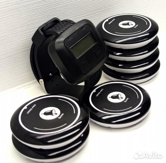 Кнопка вызова мед персонала, врача и часы пейджер