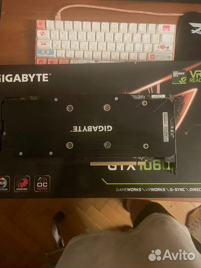 Видеокарта gtx 1060 6gb gigabyte