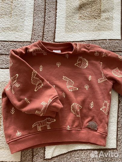 Флисовый комбинезон 80