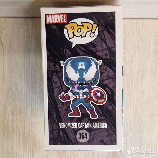 Funko Pop Venom 364 Venomized Captain America