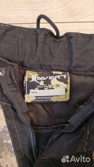 Штаны для пейнтбола Invert (adult md, 27-36)