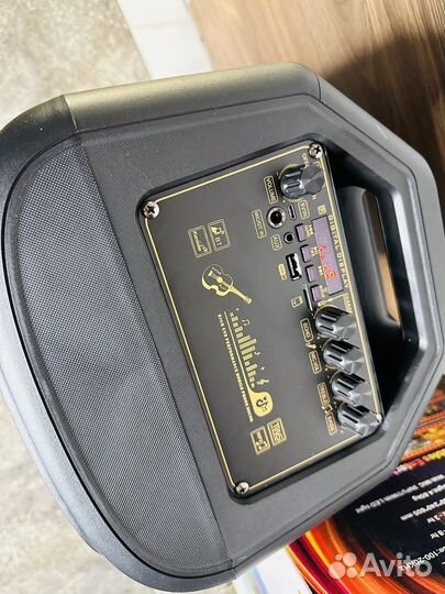 Колонка караоке Bluetooth большая RX-8253