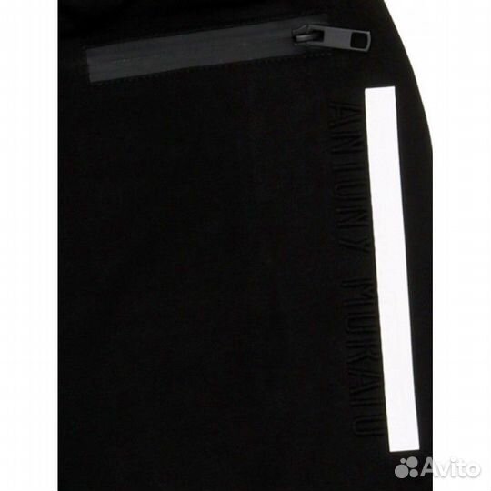 Antony Morato Штаны черные спортивные с белой поло