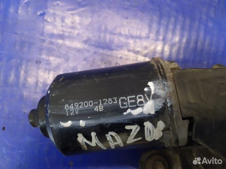 Мотор стеклоочистителя передний Mazda Capella gwew