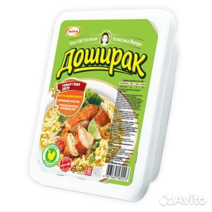 Лапша доширак со вкусом курицы 90г