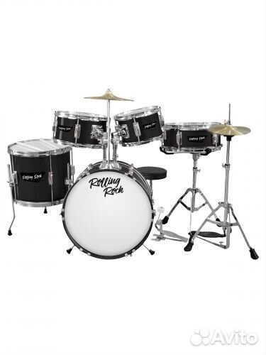 Ударная установка rolling rock JR-1625A BK