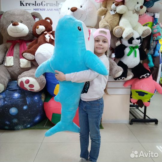 Мягкая игрушка акула