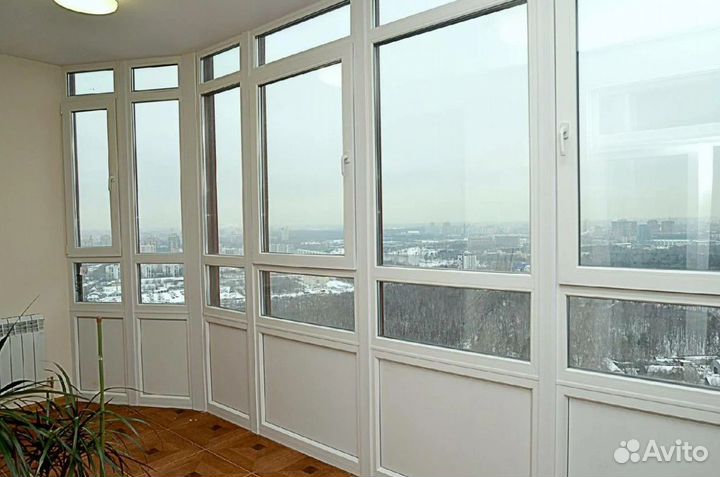 Остекление балконов и лоджий. Рассрочка без банка