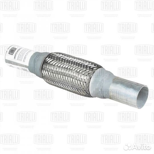 Переходник 40 40 L300 под хомут с гофрой 45х150 не