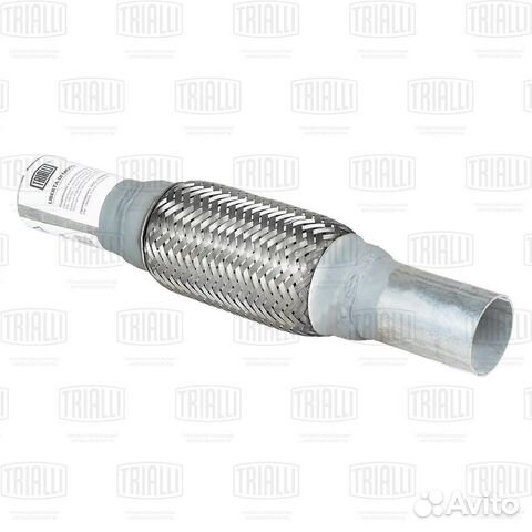 Переходник 40 40 L300 под хомут с гофрой 45х150 не