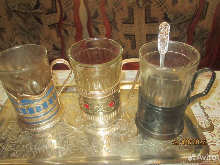 Чайный прибор на три персоны