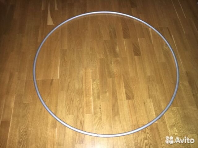 Халахуп резиновый и алюминиевые кольца