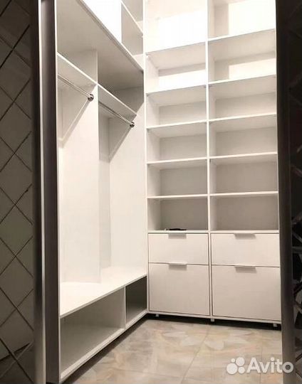 Гардеробная на заказ под любой бюджет