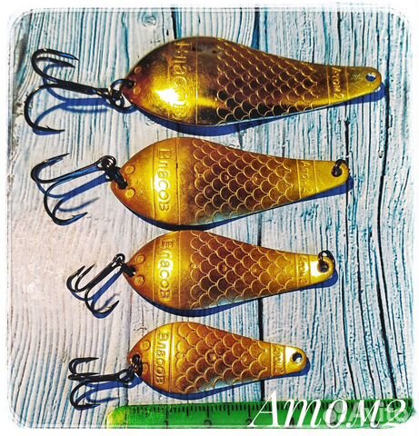 Блесна Серебро Атом 2 Власова