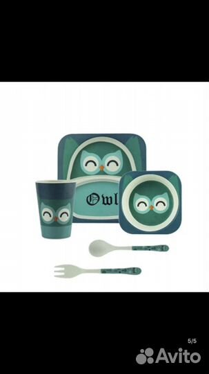 Посуда бамбуковая для детей