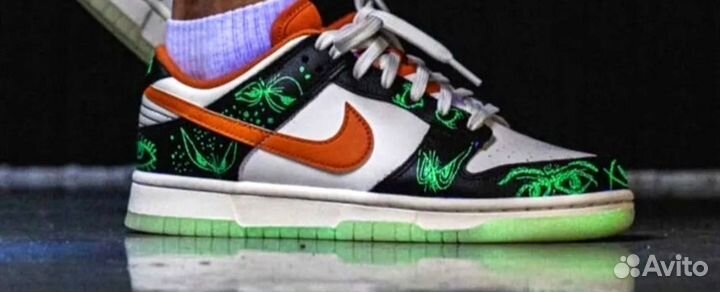 Кроссовки Nike dunk low Halloween