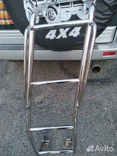 Лестница на заднюю дверь тойота прадо, кузов 90, 9