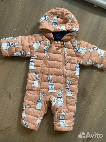 Mini rodini комбинезон демисезонный 62