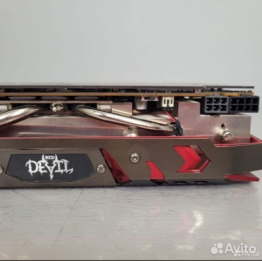 Видеокарта powercolor radeon RX 580 RED devil gold