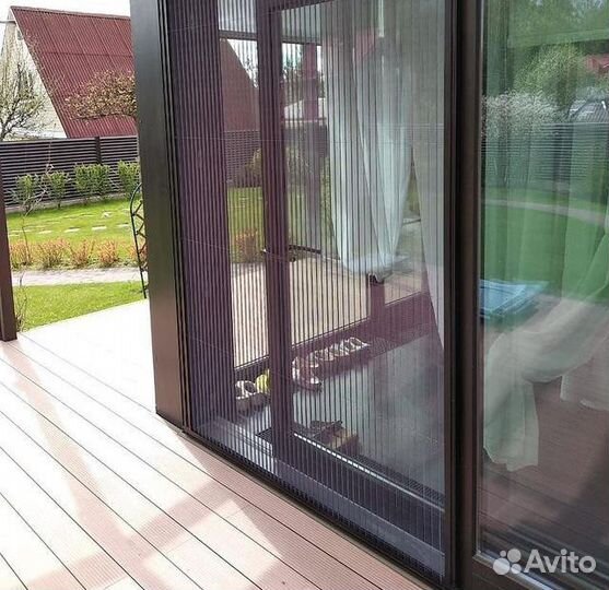 Москитная сетка гармошка