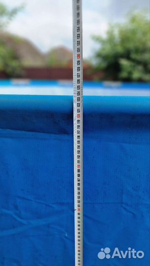 Каркасный бассейн Бествей 350/122 бу+Песочный фил