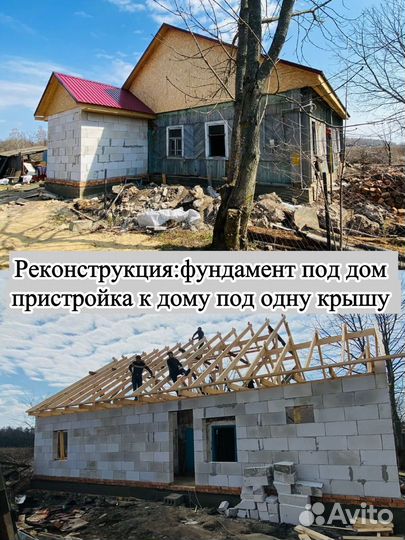 Бригада строителей: стройка, ремонт, реконструкция